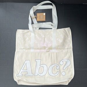 New GUESS ABC The Source Tote Bag/Limited Edition